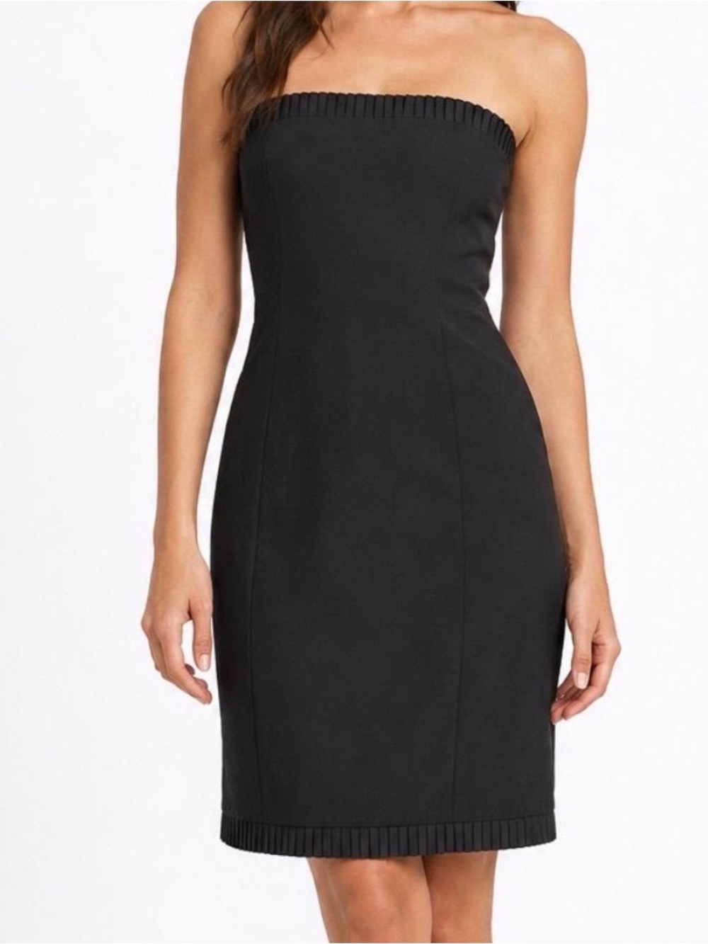 Anne Stanley/Saks 5th Avenue Strapless Formal Dress